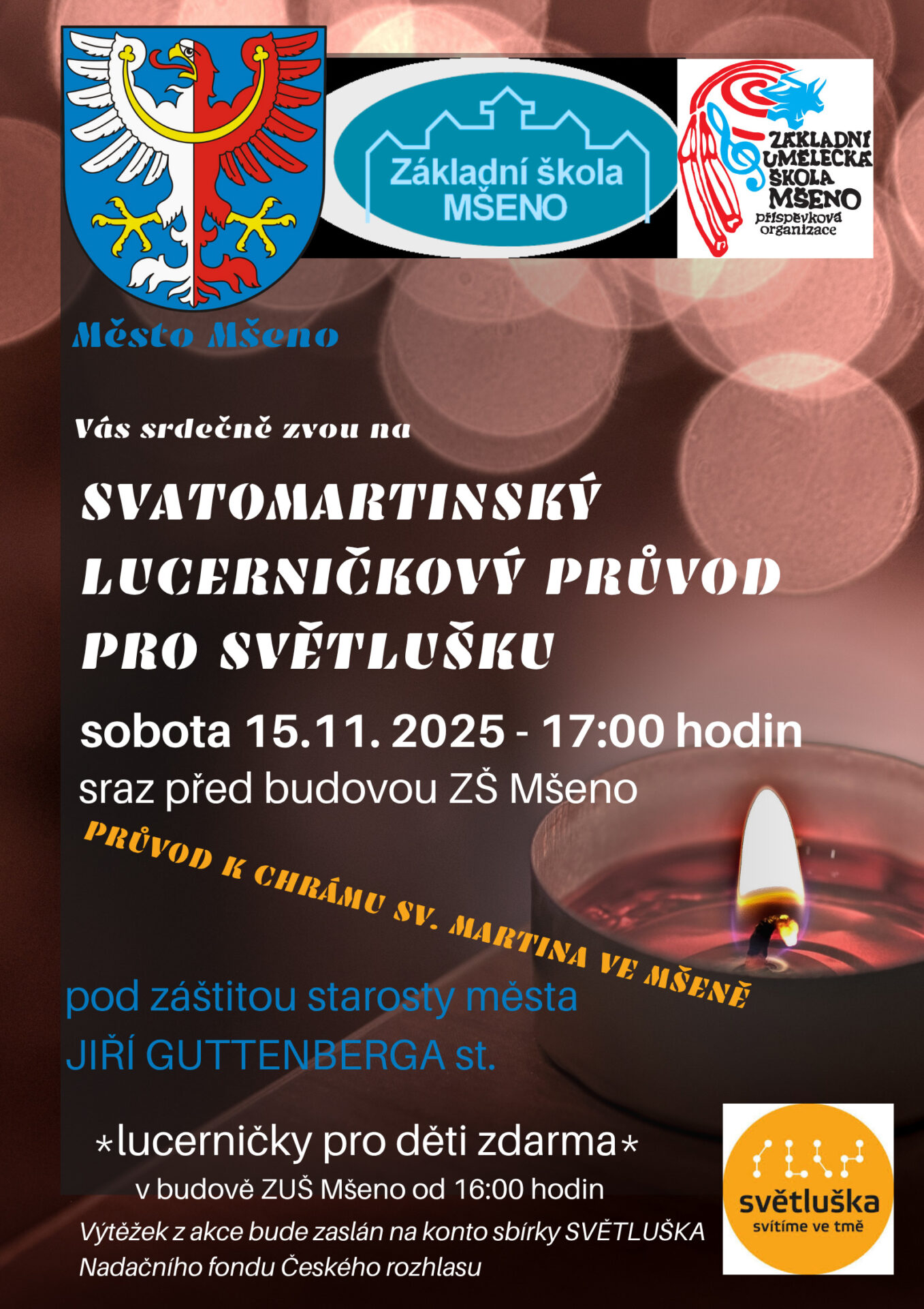 Koncert pro Světlušku, Mšeno